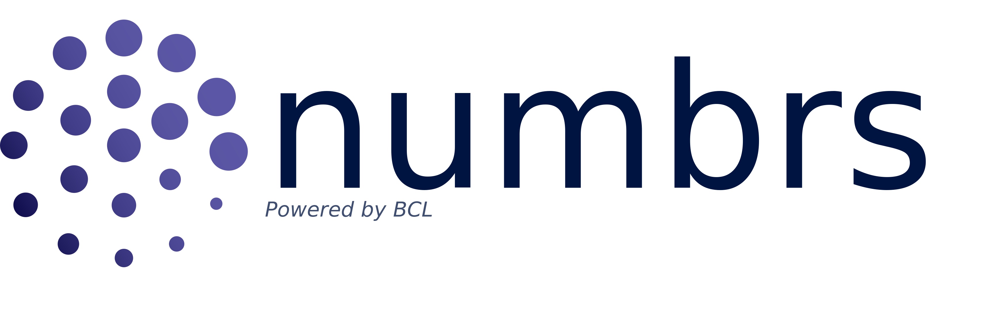 numbrs · Powered by BCL